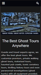 Mobile Screenshot of ghosttours.com